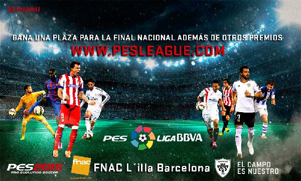 PES 2015: Final territorial Pesliga BBVA en Barcelona