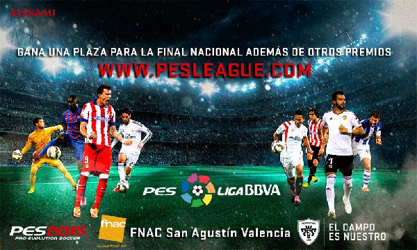 PES 2015: Final territorial Pesliga BBVA en Valencia