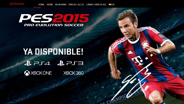 PES 2015: Ya a la venta en todo el mundo