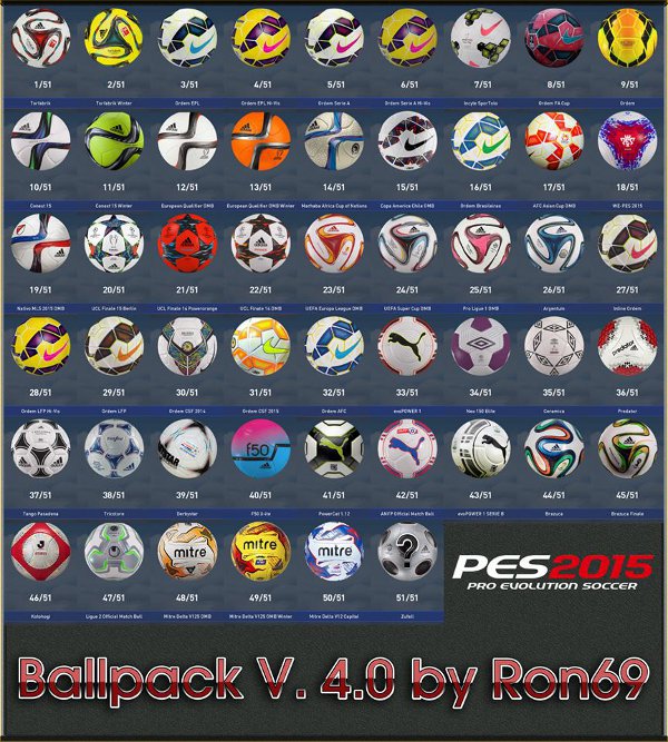 balones pes 2015