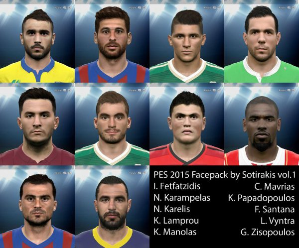 caras pes 2015