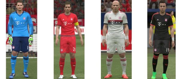 equipaciones pes 2015