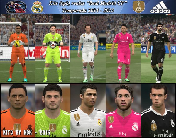 equipaciones pes 2015