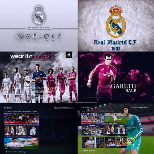 graficos real madrid pes 2015