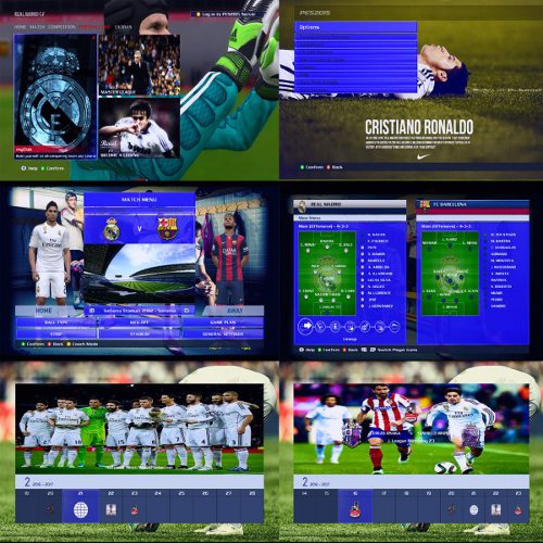 graficos real madrid pes 2015
