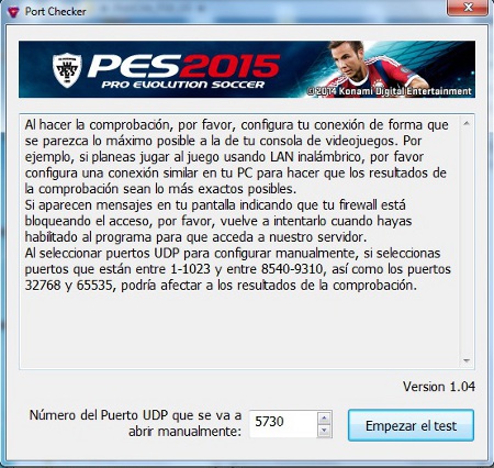 comprobar conexion
