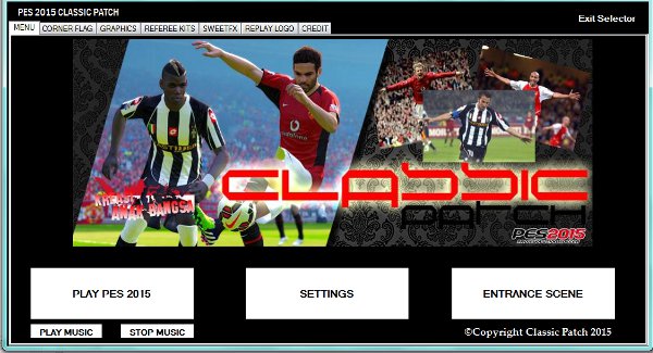 parche pes 2015