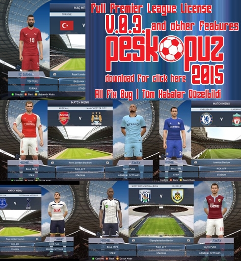 parche pes 2015