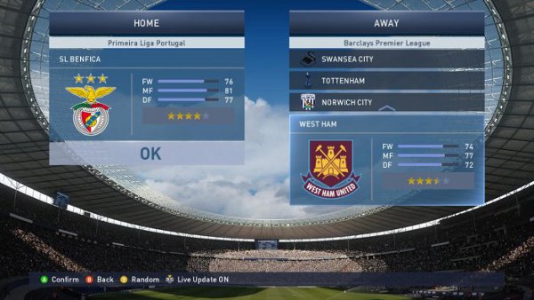 parche pes 2015