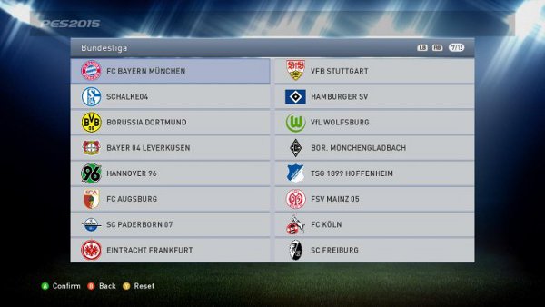 parche pes 2015