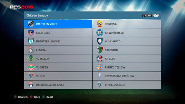 ligas pes 2016