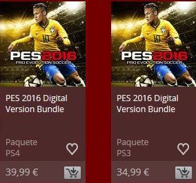 rebajas pes 2016
