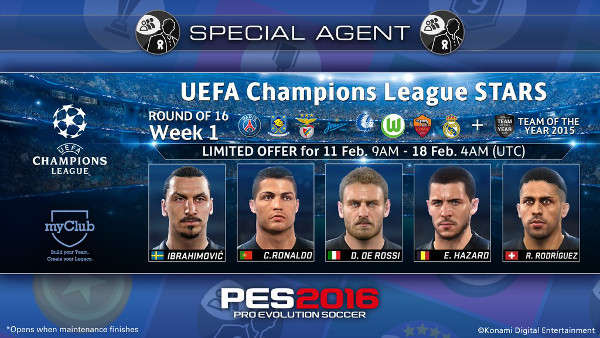 agente especial pes 2016