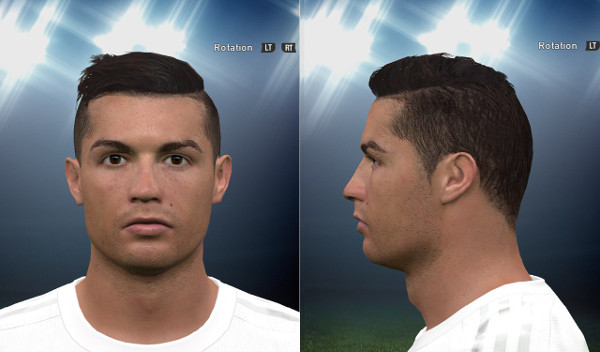 cara cristiano ronaldo pes 2016