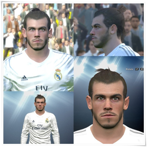 cara de Bale pes 2016