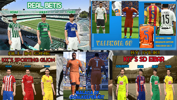equipaciones pes 2016