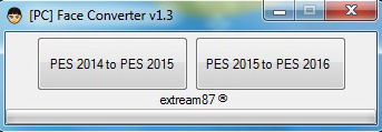 convertidor de caras pes 2016