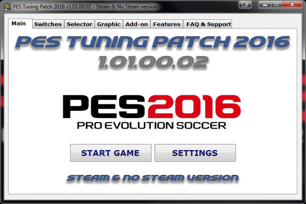 parche pes 2016