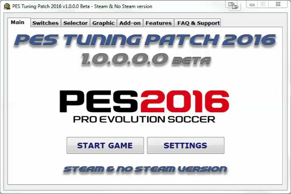 parches pes 2016