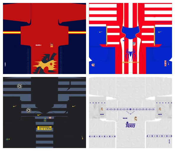 kits clasicos pes 2016