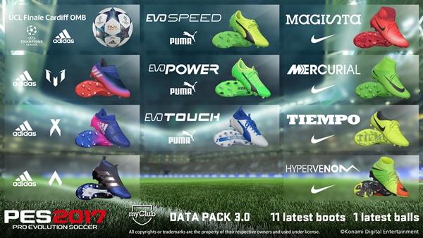 dlc 3.0 pes 2017