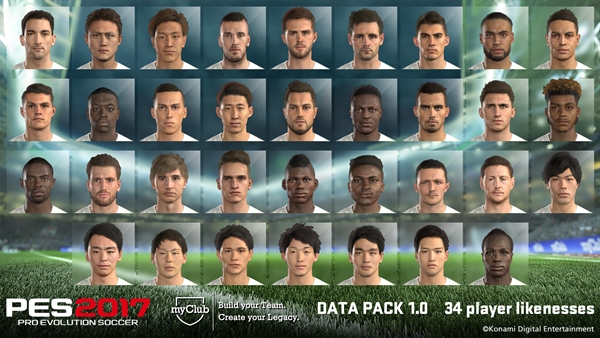 PES 2017: Paquete de datos 1.0 ya disponible