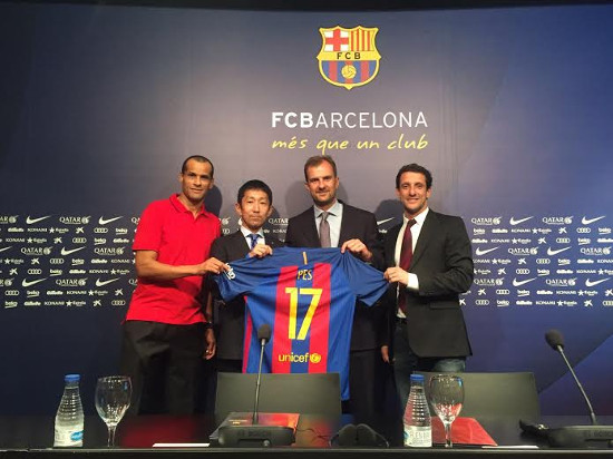 PES 2017 se convierte en Partner Premium del FC Barcelona