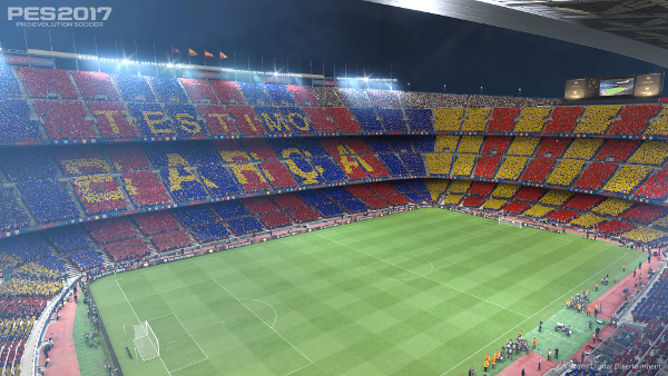 estadio camp nou pes 2017