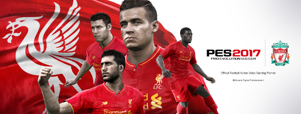 PES 2017: Konami y el Liverpool F.C. anuncian un acuerdo exclusivo