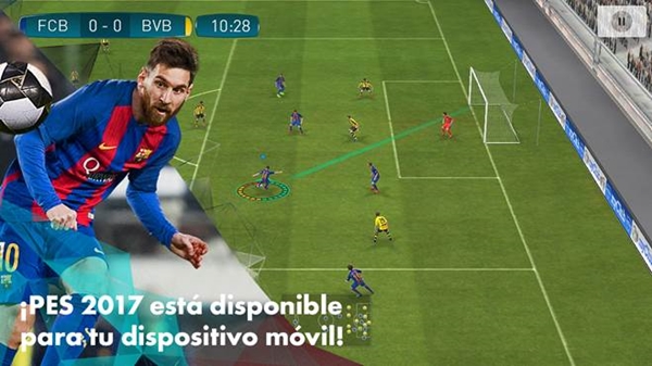 KONAMI presenta el nuevo PES 2017 Mobile