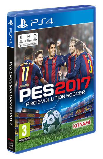 PES 2017: El FC Barcelona es el protagonista de la portada