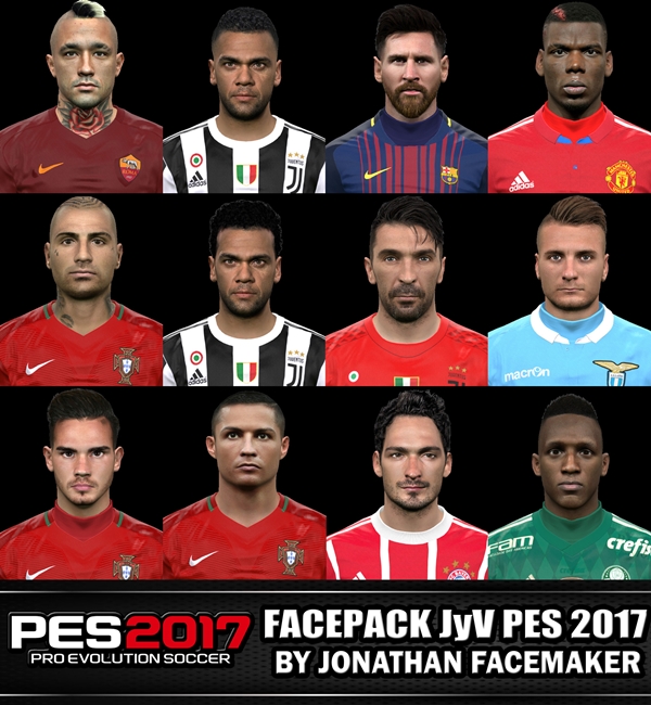 facepack pes 2017