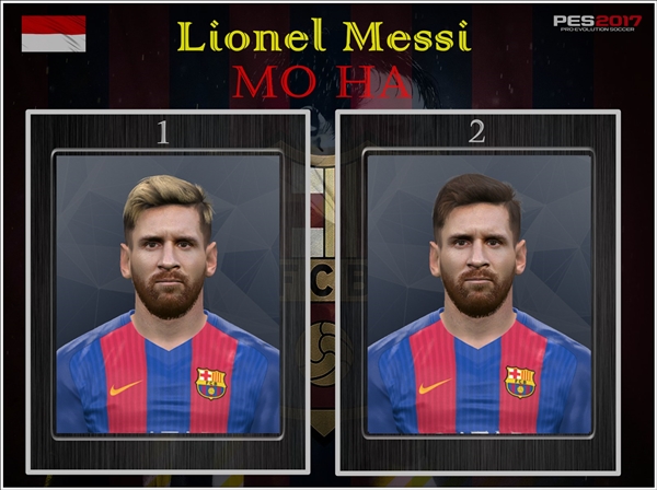 cara messi pes 2017