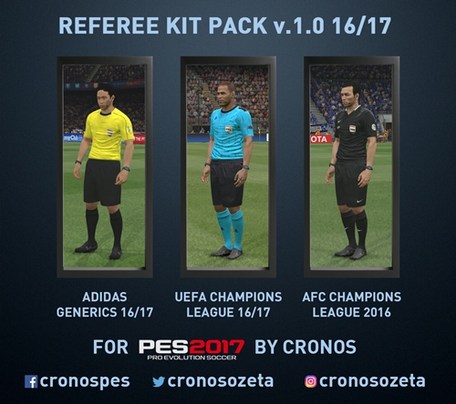 kits arbitros pes 2017 pc