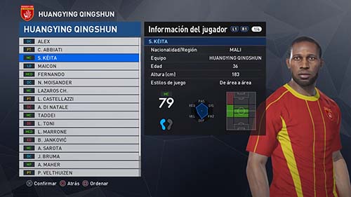 jugadores perdidos pes 2017