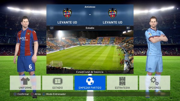option file la liga 123 pes 2017 ps3