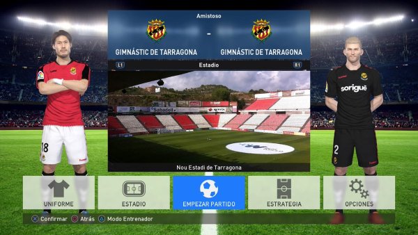 option file la liga 123 pes 2017 ps3