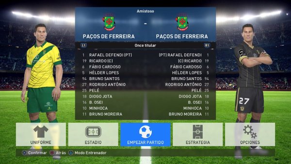 liga nos pes 2017 ps4