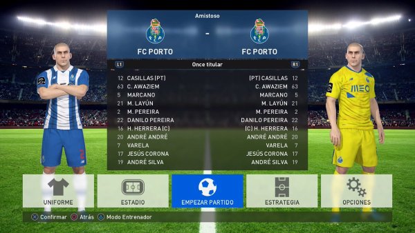 liga nos pes 2017 ps4