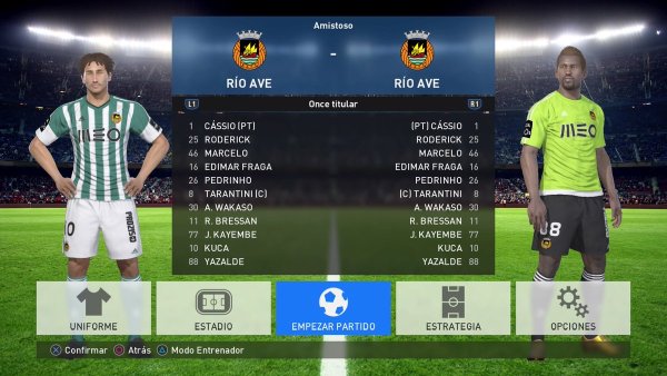 liga nos pes 2017 ps4