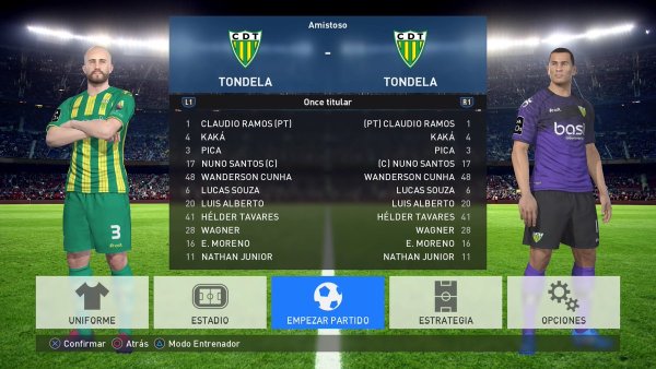 liga nos pes 2017 ps4