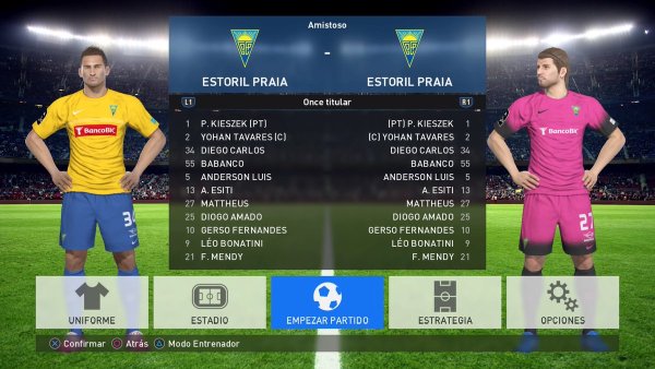 liga nos pes 2017 ps4