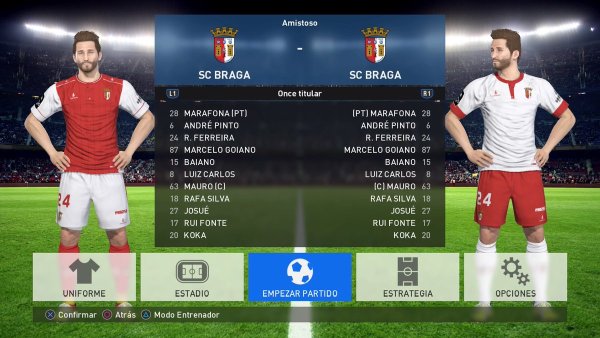 liga nos pes 2017 ps4