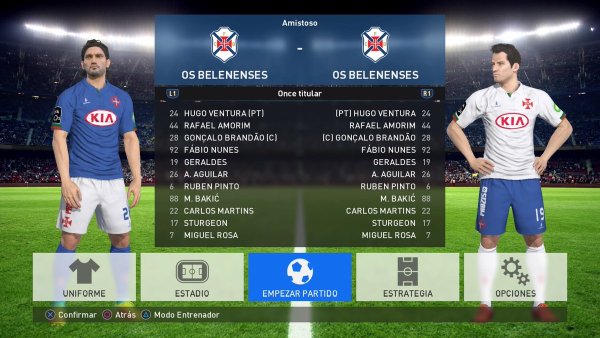 liga nos pes 2017 ps4