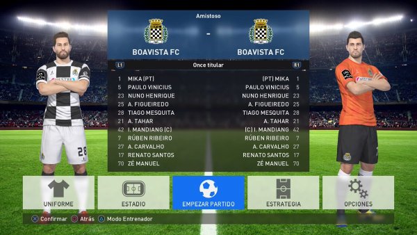 liga nos pes 2017 ps4