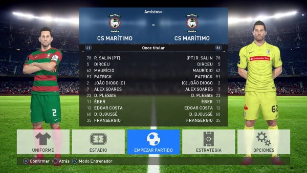 liga nos pes 2017 ps4