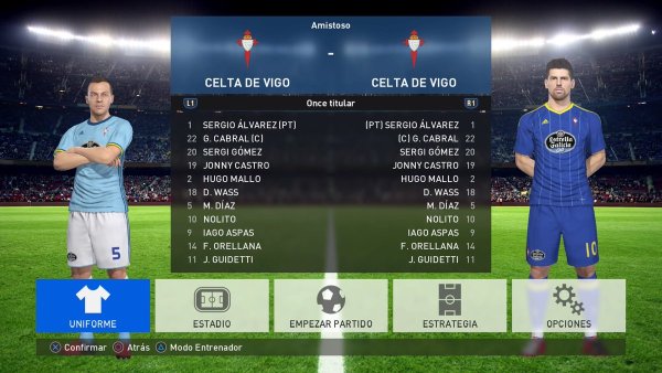 option file liga santander pes 2017 ps4