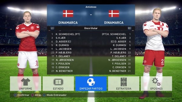 selecciones europa pes 2017 ps4