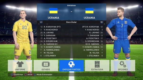 selecciones europa pes 2017 ps4