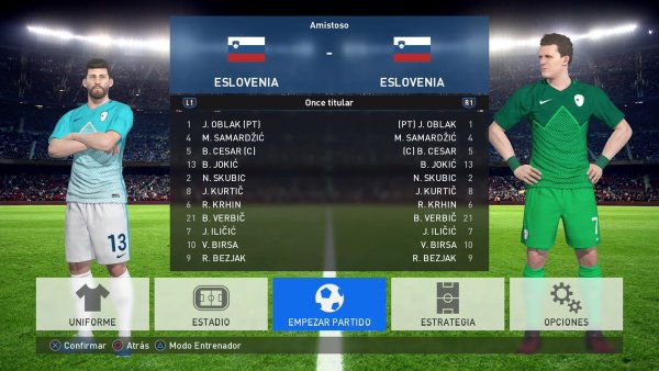 selecciones europa pes 2017 ps4